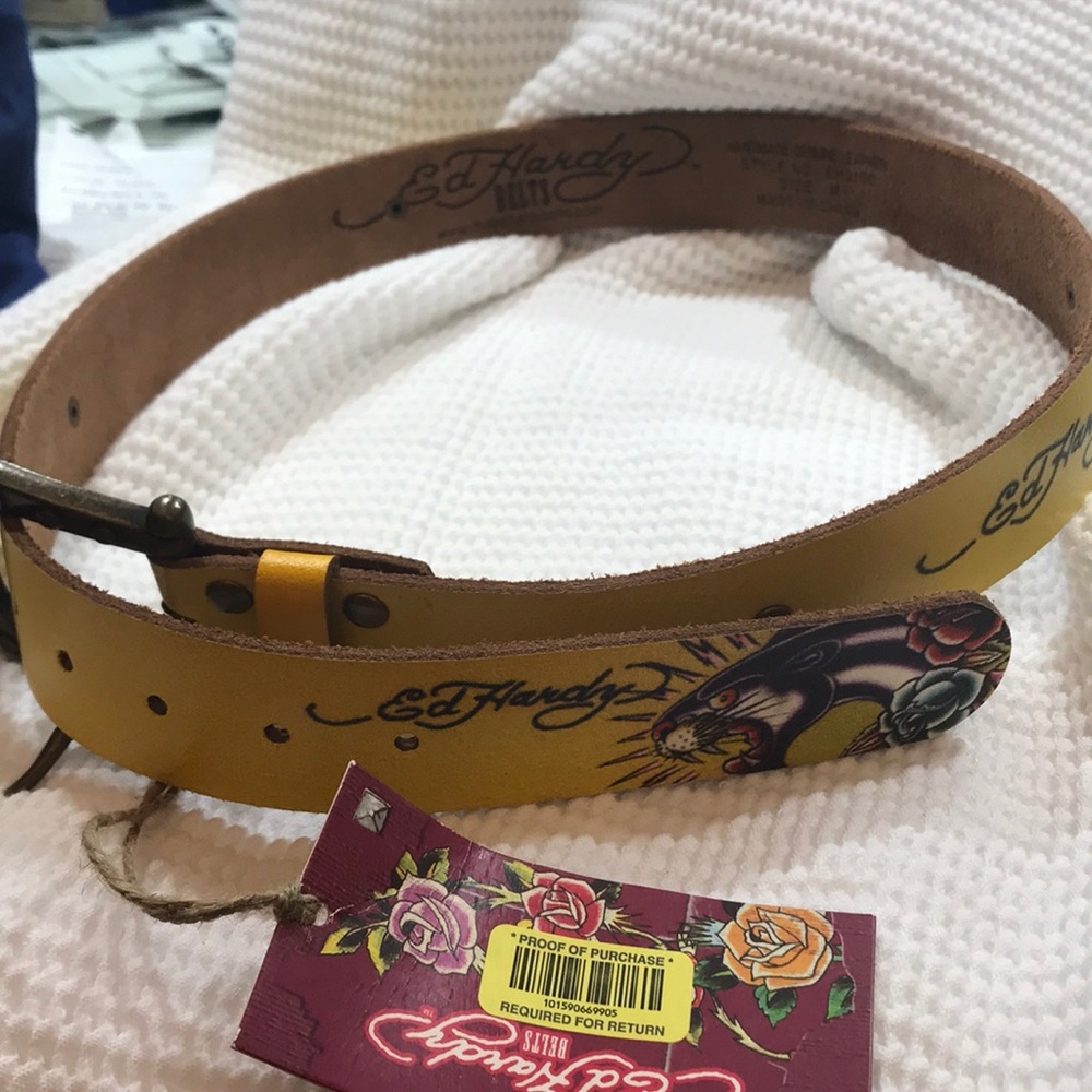 Authentic Ed Hardy Belt